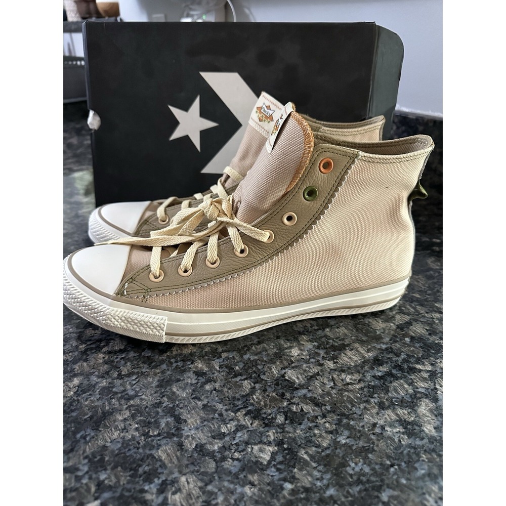 NEW Converse Chuck Taylor All Star Hi "Pot Pie" Chucks Diner Brown Shoes A08690C